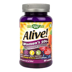 Nature's Way Alive! Womens 50+ Multivitamin 60 Gummies