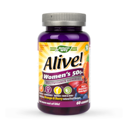 Nature's Way Alive! Womens 50+ Multivitamin 60 Gummies