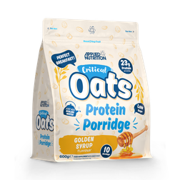 Applied Nutrition Critical Oats Advanced Protein Porridge - Whey Protein Powder Blend With Wholegrain Oats & Iso-Xp Protein Isolate (600G - 10 Servings) (Golden Syrup)