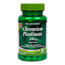 Holland & Barrett Chromium Picolinate 250 Tablets 200ug