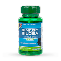 Holland & Barrett Ginkgo Biloba 60 Tablets 60mg