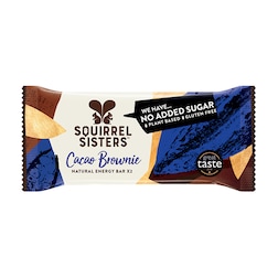 Squirrel Sisters Cacao Brownie Raw Energy Bar 40g