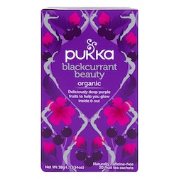 Pukka Organic Blackcurrant Beauty 20 Tea Bags