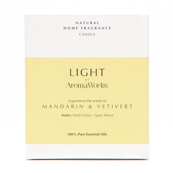 AromaWorks Mandarin & Vetivert Candle