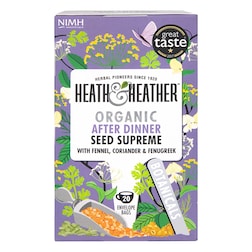 Heath & Heather Organic Super Seeds 20 Tea Bags