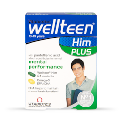 Vitabiotics Wellteen Him Plus 56 Tablets