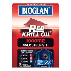 Bioglan Red Krill Oil 1000mg Max Strength 30 Capsules