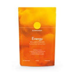 Cannaray Energy Wellness Powder Orange (30 Servings) 150g
