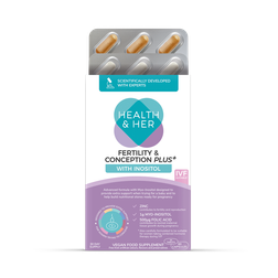 Health & Her Conception Plus (Ivf Suitable) 60 Capsules + 30 Tablets