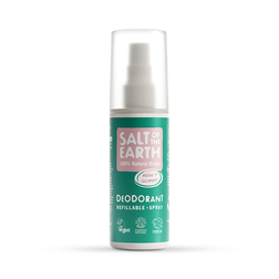 Salt of the Earth - Melon & Cucumber Natural Deodorant Refillable Spray 100ml