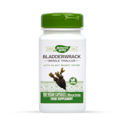 Nature's Way Bladderwrack with Iodine 100 Capsules