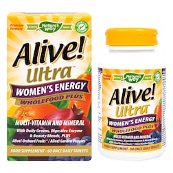 Nature's Way Alive! Women’s Ultra Energy Multi Vitamin & Energy 60 Tablets