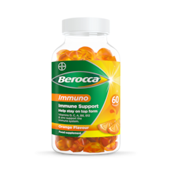 Berocca Immuno Gummies Orange 60 Gummy