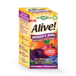 Nature's Way Alive! Women's 50+ Multi-Vitamin 30 Tablets