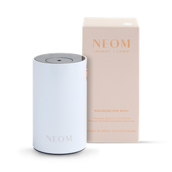 NEOM Wellbeing Pod Mini+ Waterless Essential Oil Diffuser - White