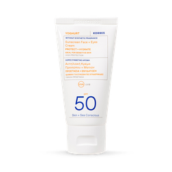 Korres Yoghurt Unscented Face + Eyes Gel-Cream SPF 50 40ml