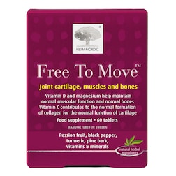 New Nordic Free to Move Joint Cartilage, Muscles & Bones 60 Tablets