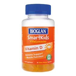 Bioglan SmartKids Vitamin D 30 Citrus Flavour Gummies