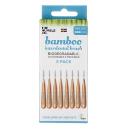 Humble Bamboo Interdental Brush 0.6mm pack of 8