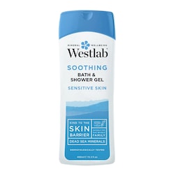 Westlab Soothing Shower Wash + Dead Sea Salt Minerals 400ml