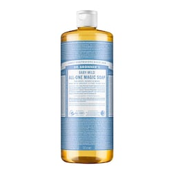 Dr Bronner's Baby Unscented Pure-Castile Liquid Soap 946ml