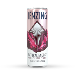 Tenzing Natural Energy Drink Raspberry & Yuzu 250ml