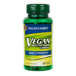 Holland & Barrett Vegan High Strength Multivitamins 60 Tablets