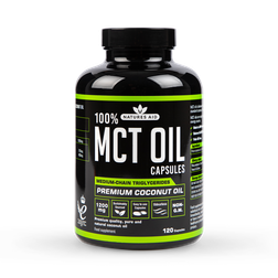 Natures Aid 100% MCT Oil 120 Capsules