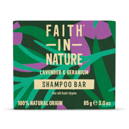 Faith in Nature - Shampoo Bar Lavender & Geranium 85g