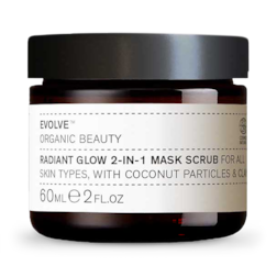 Evolve Radiant Glow 2-In-1 Mask Scrub 60ml