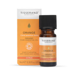 Tisserand Orange Organic Pure Essential Oil 9ml