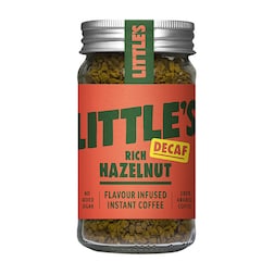 Little's Coffee Rich Hazelnut Flavour Infused Instant Coffee Decaf 50g