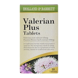 Holland & Barrett Valerian Plus 30 Tablets