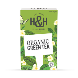 Heath & Heather Organic Green Tea 20 Tea Bags