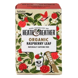 Heath & Heather Organic Raspberry 20 Tea Bags
