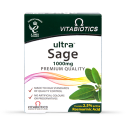 Vitabiotics Ultra Sage 1000mg 30 Tablets
