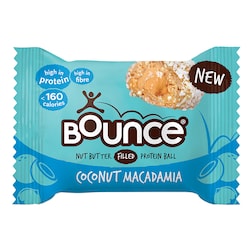 Bounce Coconut and Macadamia Filled Protein Ball 35g