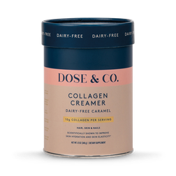 Dose & Co Dairy-Free Collagen Creamer Caramel 340g
