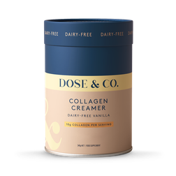 Dose & Co Dairy-Free Collagen Creamer Vanilla 340g