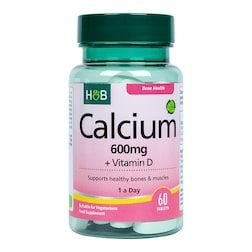 Holland & Barrett Calcium 600mg & Vitamin D 60 Tablets