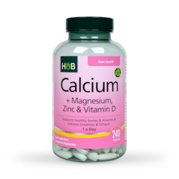 Holland & Barrett Calcium Magnesium Vitamin D & Zinc 240 Tablets