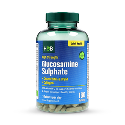 Holland & Barrett High Strength Glucosamine & Chondroitin Complex 180 Tablets
