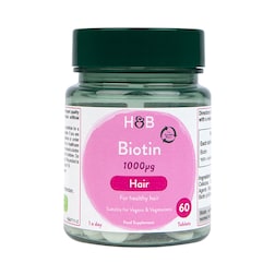 Holland & Barrett Biotin 1000ug 60 Tablets