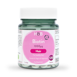 Holland & Barrett Biotin 1000ug 120 Tablets