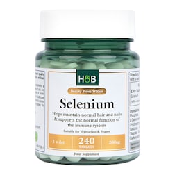 Holland & Barrett Selenium 200ug 240 Tablets