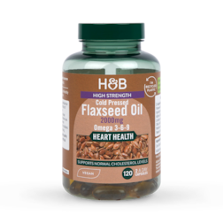 Holland & Barrett Vegan High Strength Flaxseed Triple Omega 3-6-9 Oil 120 Capsules