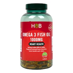 Holland & Barrett Omega 3 Fish Oil 1000mg 240 Capsules