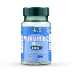 Holland & Barrett Vitamin B12 100ug 120 Tablets