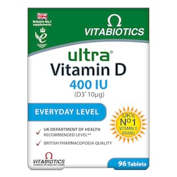 Vitabiotics Ultra Vitamin D 400IU 96 Tablets
