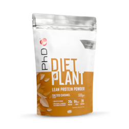 PhD Diet Plant Protein Powder Salted Caramel 500g